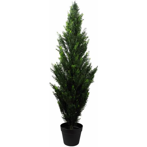 120cm Artificial Cedar Cypress Topiary UV Resistant
