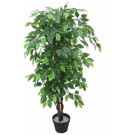 120cm Artificial Ficus Tree / Plant - Large Bushy Shape