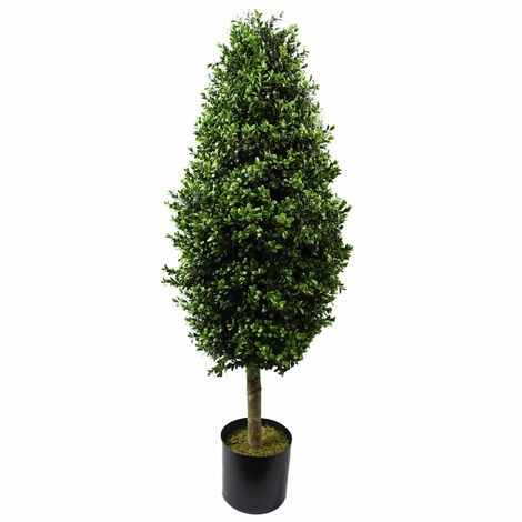 120cm Buxus Ball Cone Artificial Tree UV Resistant Outdoor