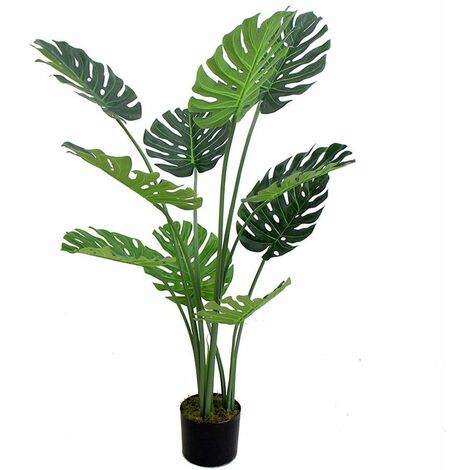 120cm Leaf realistic Artificial Monstera Cheese Plant