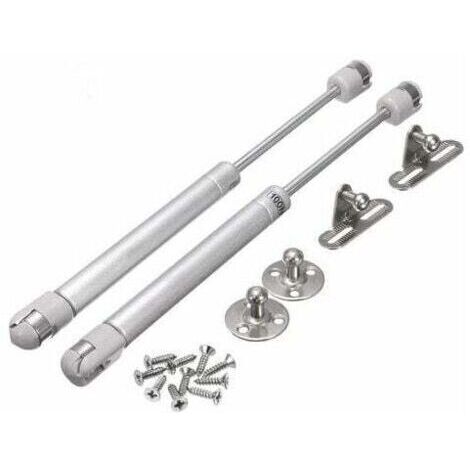 120N = 12kg de force 2PCS vérins à gaz 120N verin meuble hydraulique ressort amortisseurs à gaz d'origine porte armoire de cuisine Bras pneumatique pour levage de porte armoire meuble cuisine amortiss