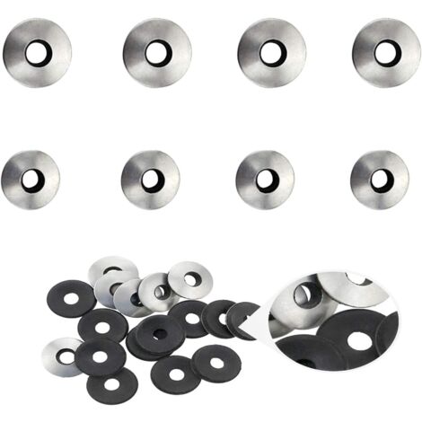 120pcs 304 Stainless Steel EPDM Neoprene Rubber Gasket Washers for Sealing Screws Sealing Rings Accessories 4/5