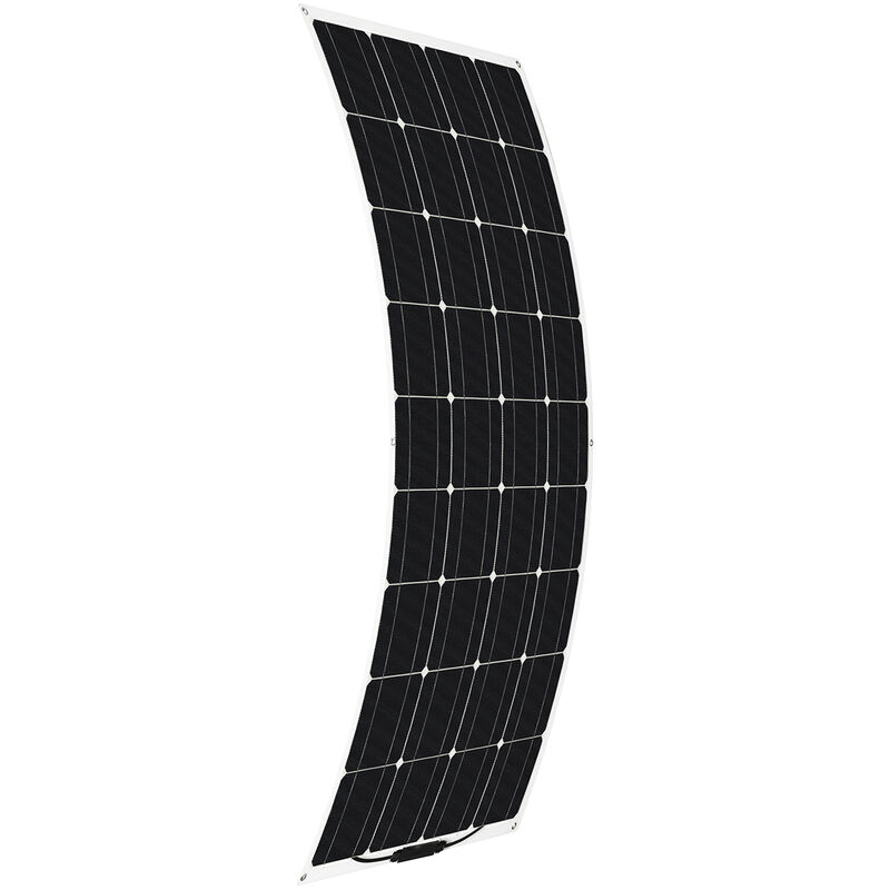 

120W 18V Cargador de Panel Solar de Silicio Monocristalino Flexible Teléfono para Autocaravana