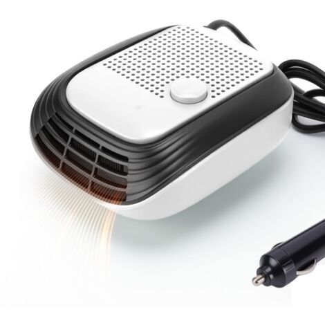 120W Auto Windschutzscheiben Enteisungs- und Heizlüfter DC12V Zwei-Stufen Standardluft Warmluft Einstellbarer Winkel Legierter Heizdraht Schnelles Aufheizen Für Autos SUVs Taxis