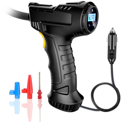 120W voiture pompe à Air électrique pneu de voiture pompe gonflable Portable Rechargeable compresseur d'air numérique Auto gonfleur de pneu équipement, Accessoires Auto