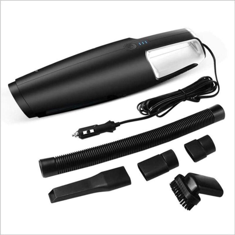 120W Wet and Dry Car Vacuum Cleaner High Power Suction Handheld Vacuum Cleaner Low Noise Vacuum Cleaner