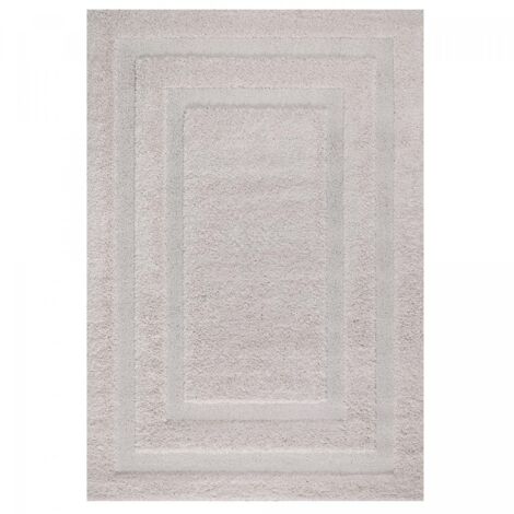 Tapis salon 120x160 CEROTI Crème tapis tendance