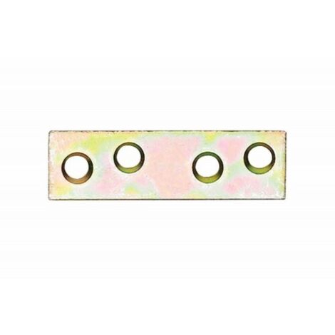 (120X20) CONECTORES PARA MADERA, PLETINAS BICROMATADA DE UNION, CON ORIFICIOS BISE(100U) - INDEX