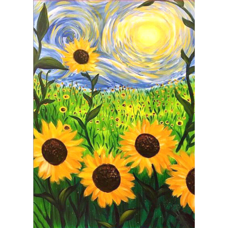 1216 Pollici Girasole diy 5D Kit Pittura Diamante