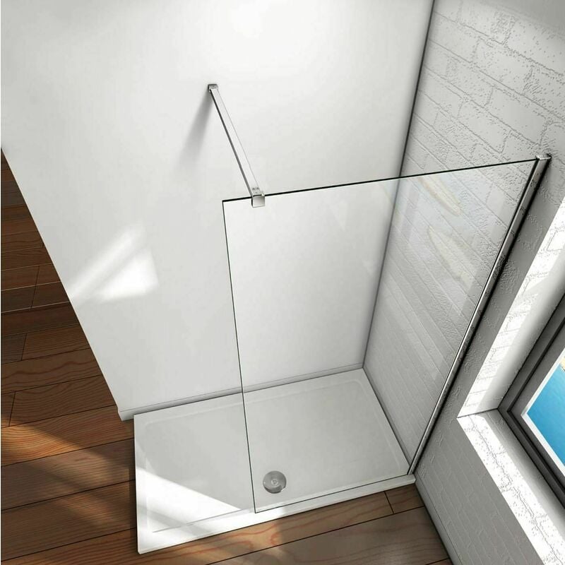 1225 Mm Straight Square Shower Wall To Glass Support Bar Se Arm 120sq