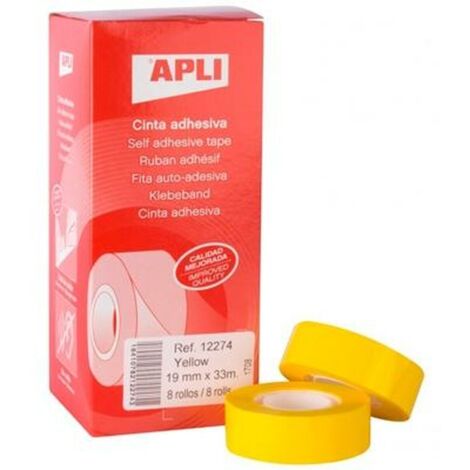 12274 cinta adhesiva 33 m Amarillo