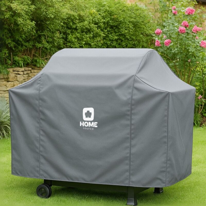 Home Source 122cm Heavy Duty Outdoor Bbq Grill Protective Cover Waterproof & UV Polyester