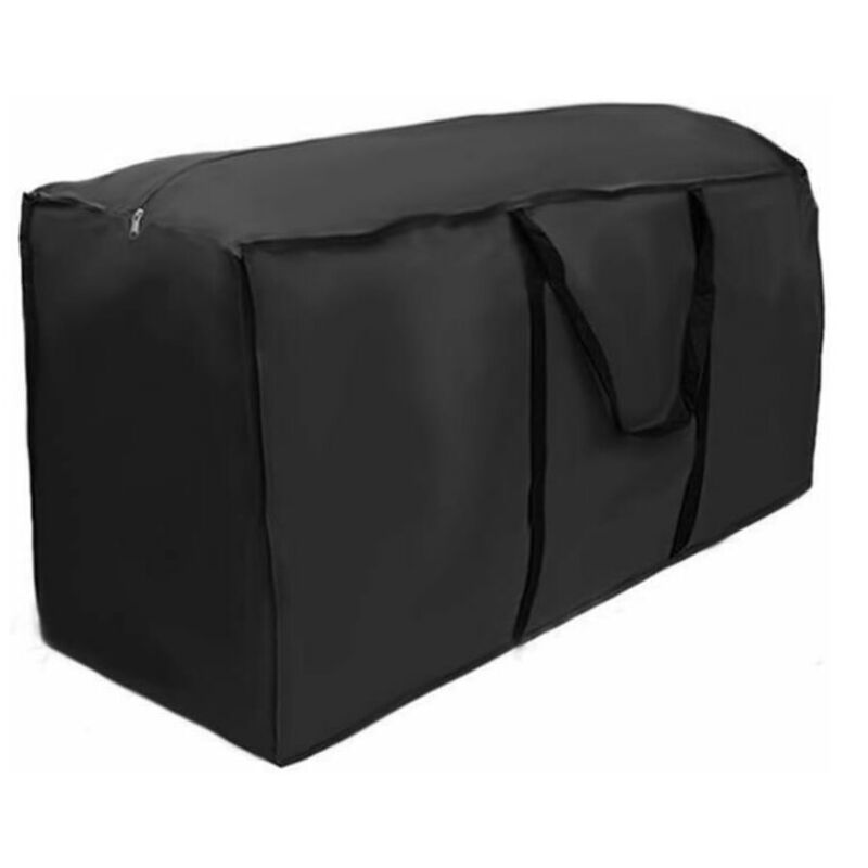 （122x39x55cm） Sac de rangement Extra Large pour meubles de jardin coussin drap oreiller coussin sac à main avec poignée 210d Oxford imperméable