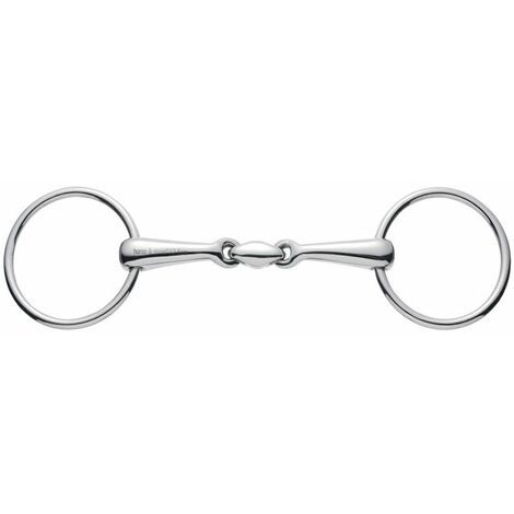 12,5 cm: Filetage annulaire en acier inoxydable avec filet central huilé de 18 mm