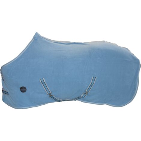 125 cm, lilla: Coperta per cavalli Winner in morbido pile antipilling con cinghie staccabili