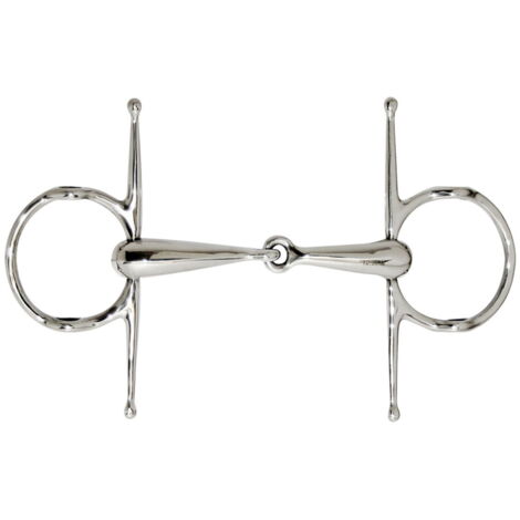 12,5 cm: Morso asta snodata elevatore in acciaio inox vuoto 20 mm