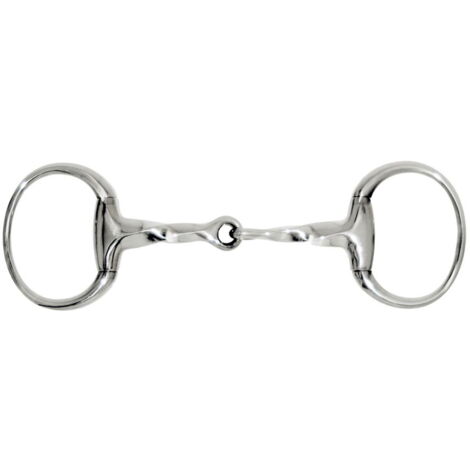 12,5 cm: Morso oliva snodato a torciglione in acciaio inox pieno 16 mm