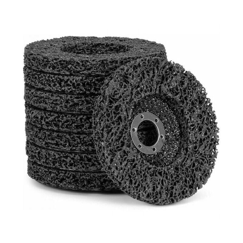 Image of 125 mm, 5er-Pack (schwarz), für Winkelschleifer, Durchmesser: 125 mm Ymyny Reinigungsscheiben
