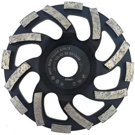 125-mm-Diamantschleifscheibe für Beton, Stein und Granit
