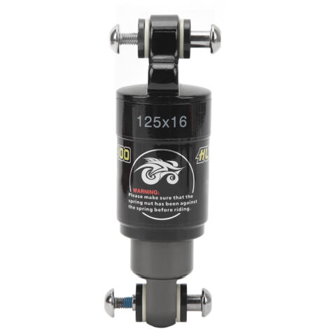 125-mm-Hinterradstoßdämpfer aus Aluminiumlegierung für Mountainbikes, 850 lbs Widerstand, Hinterradfederung