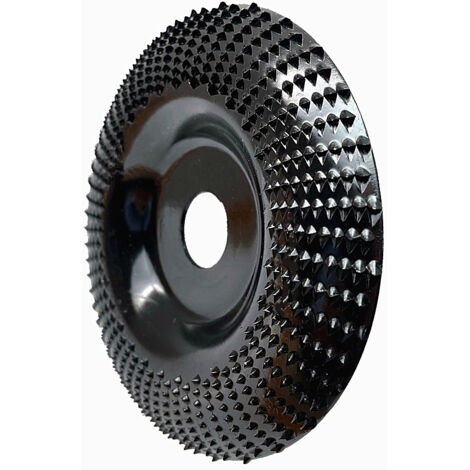 125-mm-Holzschleifscheibe, grobkörniges Schleifmittel, Holzschnitzscheibe, geeignet für 125-135-mm-Winkelschleifer