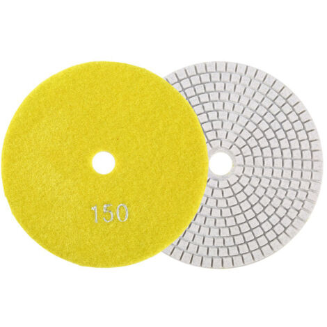 125-mm-Nassdiamantscheiben zum Polieren von Granit, Beton und Marmor, Packung mit 150 Stück