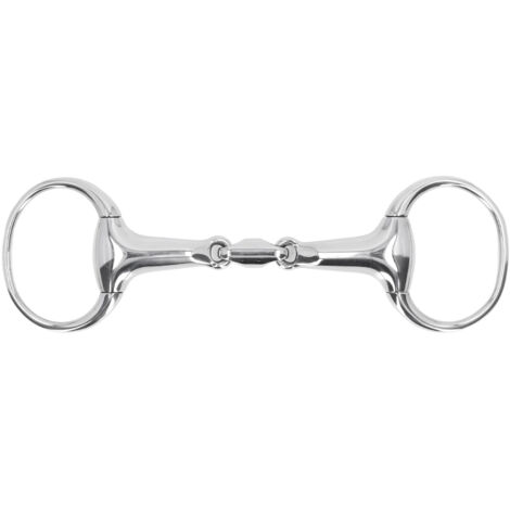 125 mm ovales Edelstahl-Trense-Gebiss für Reitsportausrüstung