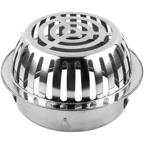 125 mm per grondaie - - - protezione contro le lame delle grondaie - Protezioni per grondaie in acciaio inox anti-lama - protezione contro gli intasamenti