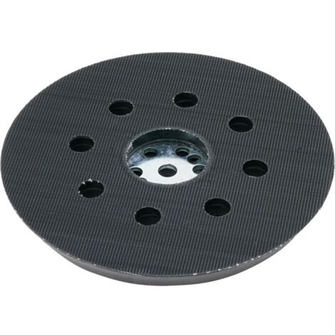 125 mm Sanding Pad – 8 Holes for Paint and Filler – Medium-Hard Sponge – Improved Geometry for Edges and Curves - 2608601062