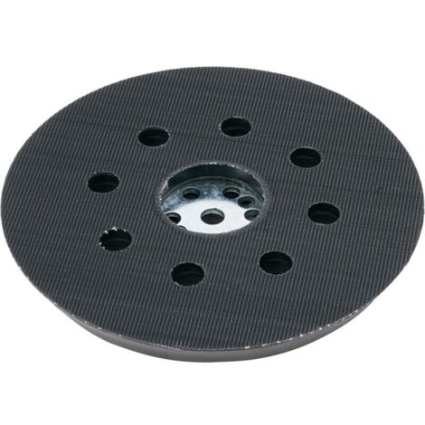 125-mm-Schleifpad – 8 Löcher für Farbe und Spachtelmasse – mittelharter Schwamm – verbesserte Geometrie für Kanten und Kurven – 2608601062