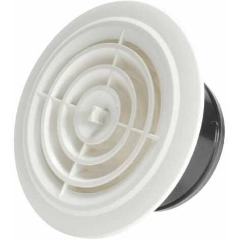 125 mm verstellbares rundes Lüftungsgitter