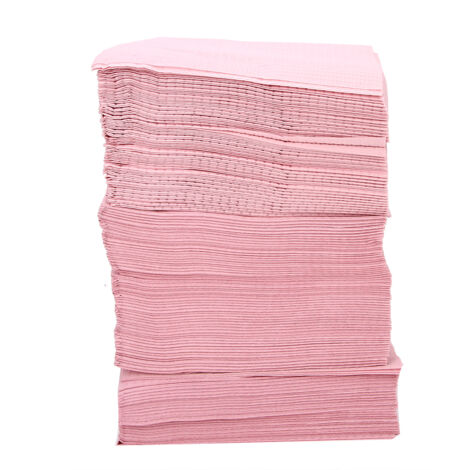 125 pièces nappes jetables dentaires rose, accessoires d'outils dentaires, tapis d'hygiène