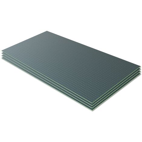 1250mm x 600mm x 6mm 4er-Pack XPS Platten Perimeterdämmung Sockeldämmung Hartschaumplatten Bauplatte Fliesenplatte