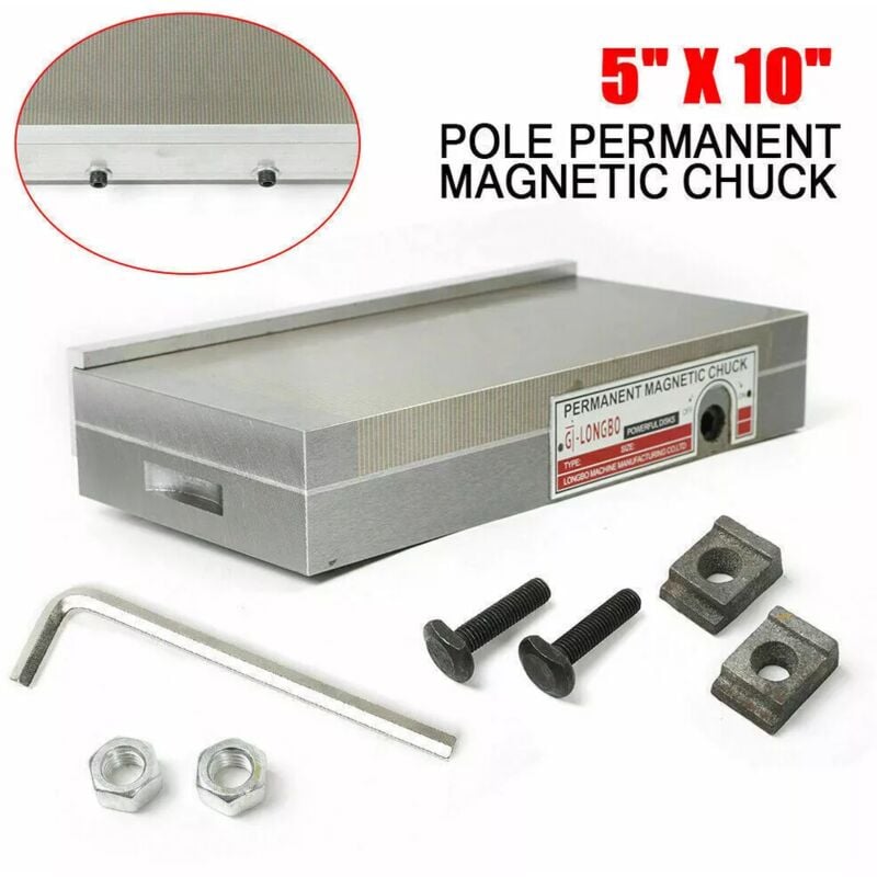 Senderpick - 125250mm Plateau magnétique Mandrin magnétique permanent Jeu de mandrins magnétiques