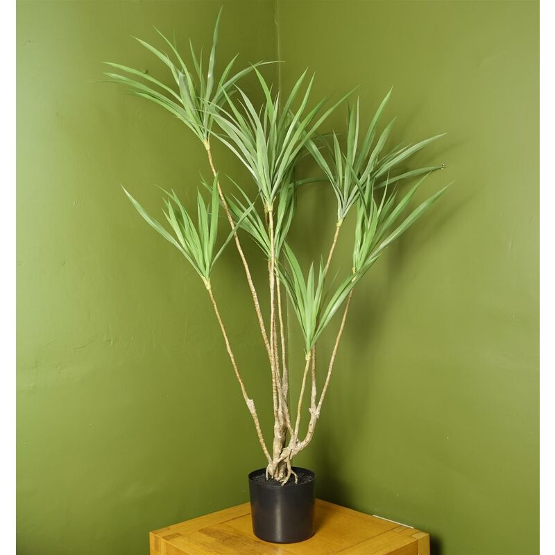 Leaf - 125cm Dragon Plant Dracaena Tree Artificial Natural Look