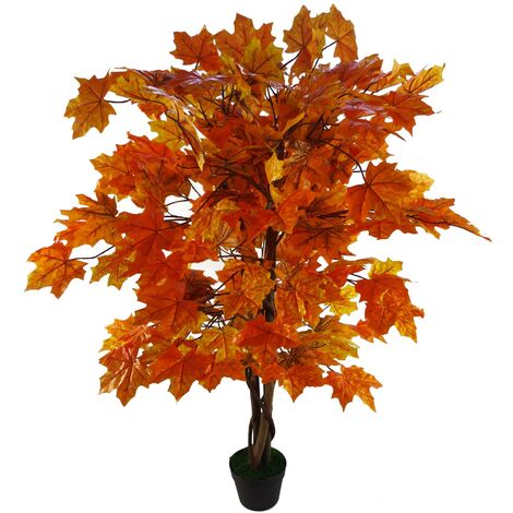 125cm Extra Large Artificial Autumn Maple Acer Tree