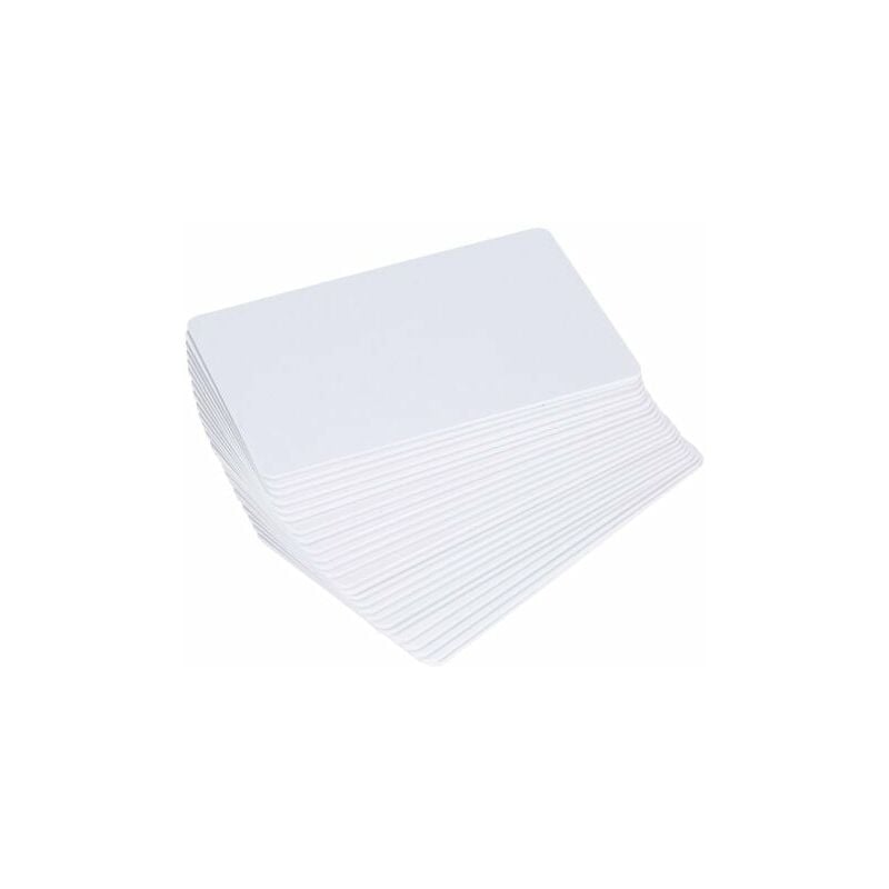 125KHz rfid Card Readable Writable Rewrite Blank White Key Cards for Access Control 25pcs - ghost