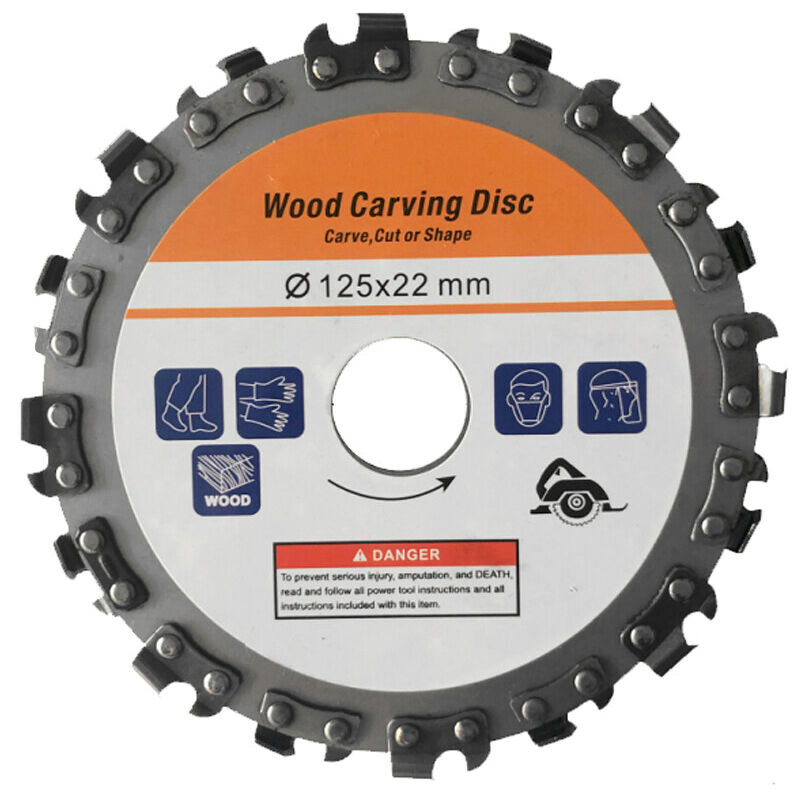 125mm 16 denti in acciaio inossidabile