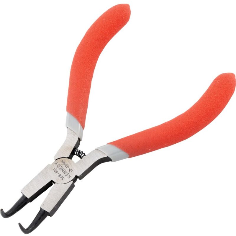 250mm/10' Bent Nose Internal Circlip Pliers - Kennedy