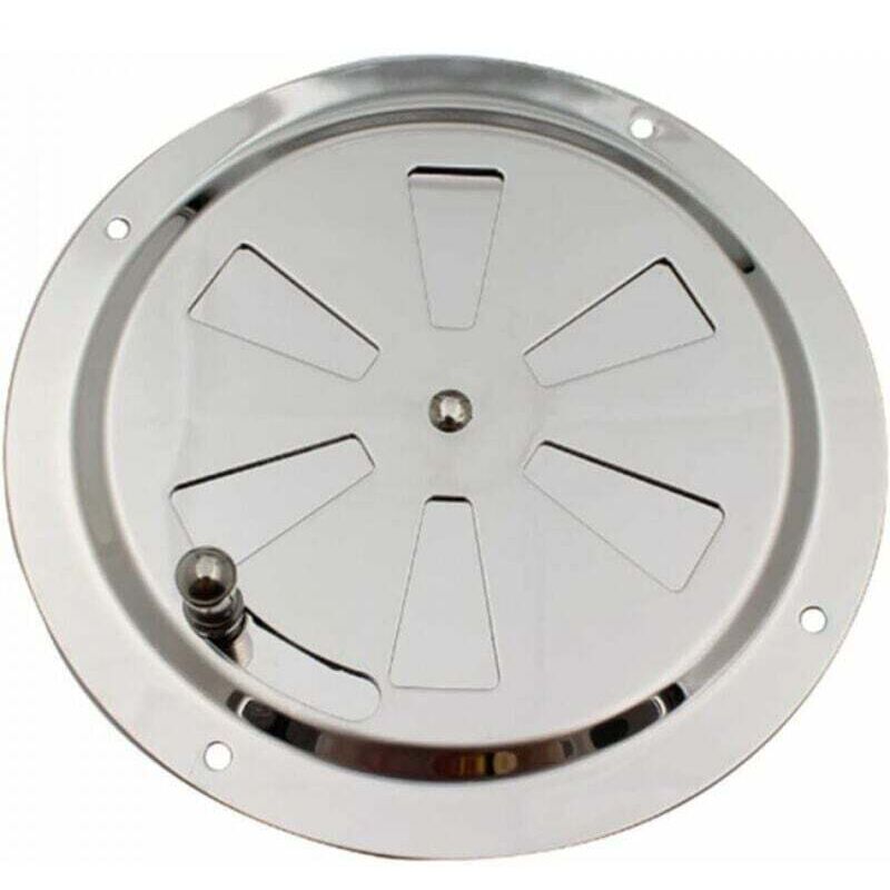 Image of 125mm Circular ventilation grille, adjustable stainless&hellip;