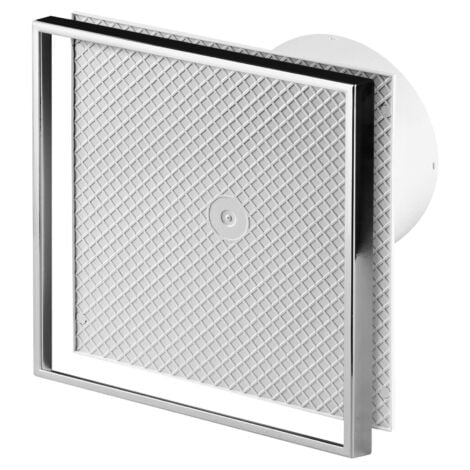 AWENTA 125mm Humidity Sensor Extractor Fan Custom Cermaic Tile INSIDE Front Panel
