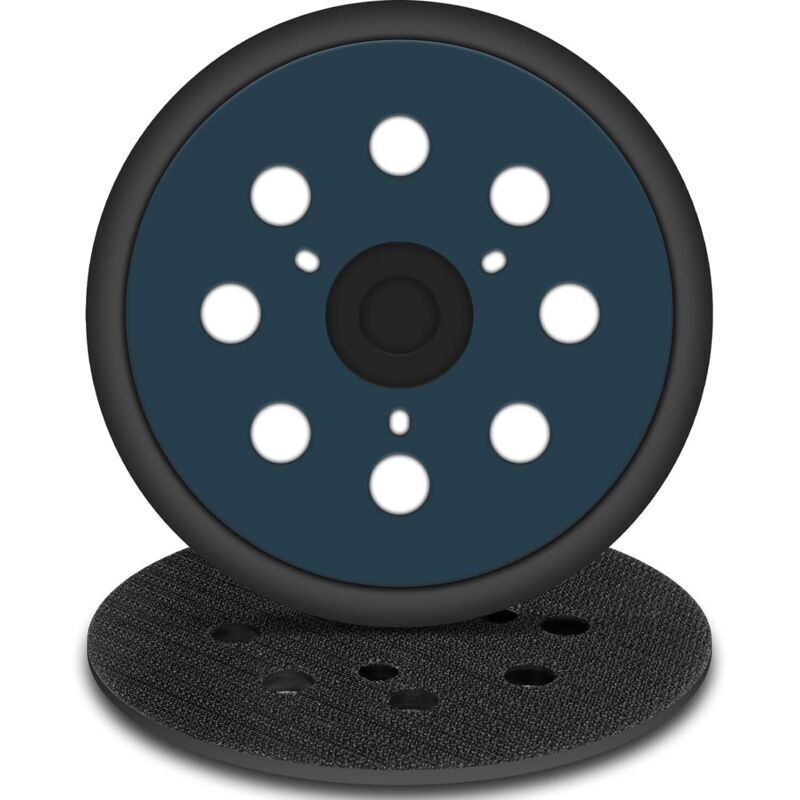 125mm Sanding Pad with 3 Holes for Random Orbital Sanders (2 Pieces)