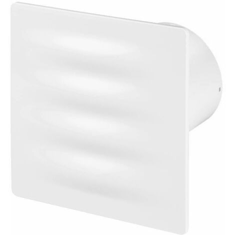 125mm Tirette Hotte Ventilateur Blanc ABS Panneau Avant VERTICO Mur Plafond Ventilation