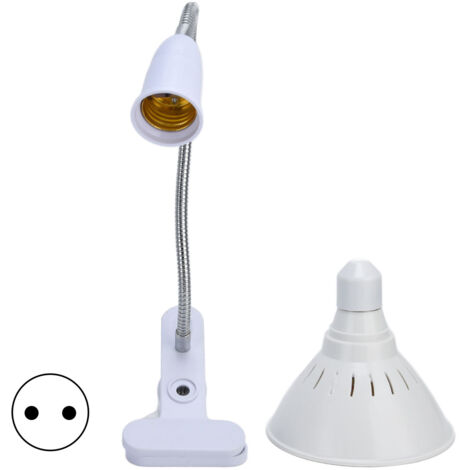 126-LED-Pflanzenlampe mit 360°-Drehklemme, Innenpflanzenbeleuchtung, 110–240 V EU-Stecker