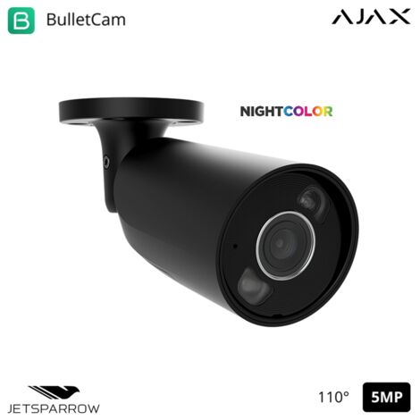 126252 - TVCC - BulletCam HL (5 Mp/2.8 mm) - Caméra HL filaire (5 Mp/2.8 mm) - couleur black - Ajax vidéosurveillance