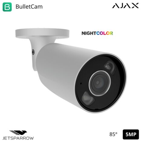 126255 - TVCC - BulletCam HL (5 Mp/4 mm) - Caméra HL filaire (5 Mp/4 mm) - couleur white - Ajax vidéosurveillance