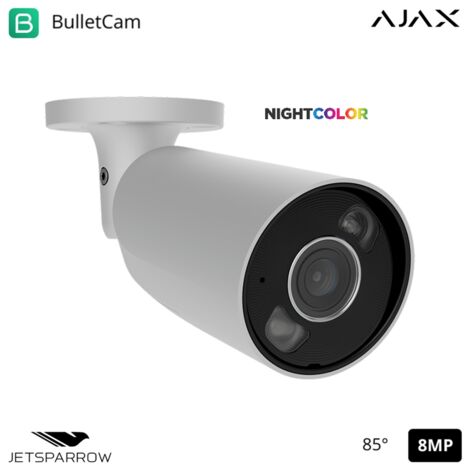 126259 - TVCC - BulletCam HL (8 Mp/4 mm) - Cámara HL cableada (8 Mp/4 mm) - color white - Ajax videovigilancia