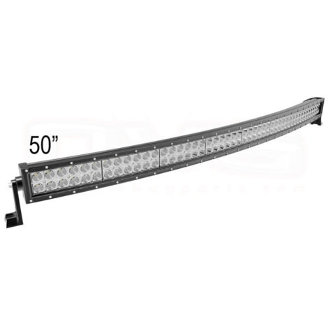 Извит 127См 288W Мощен Led Bar Лед Диоден Бар Прожектор с насочена бяла светлина 12V 24V