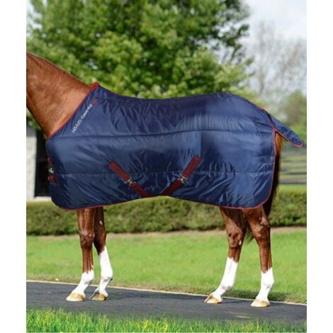 128 cm, Blu e Nero: Coperta da box imbottita 350g e tessuto esterno 420 denari modello Essential