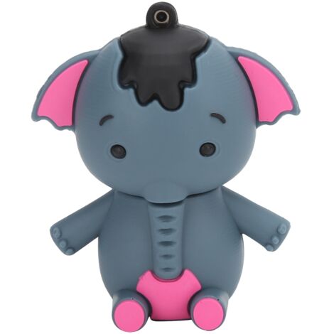 128 GB USB-Stick im Cartoon-Design – Datenspeicher, Geschenkidee, Flash-Speicher für Computer und Zubehör